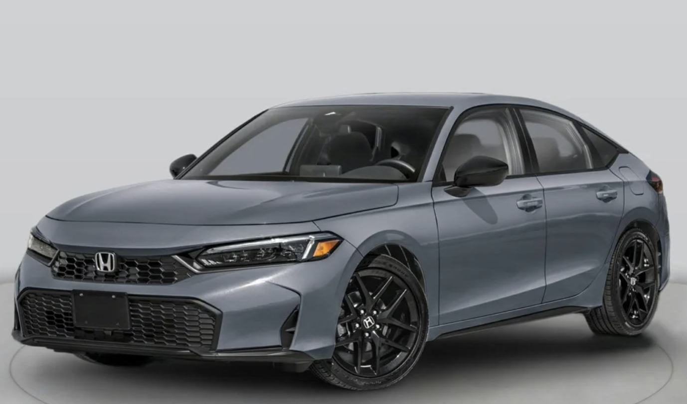 2025 Honda Civic in grey color