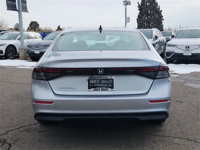 2025 Honda Accord SE