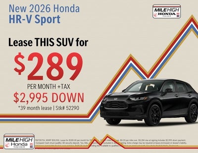 2026 Honda HR-V Sport