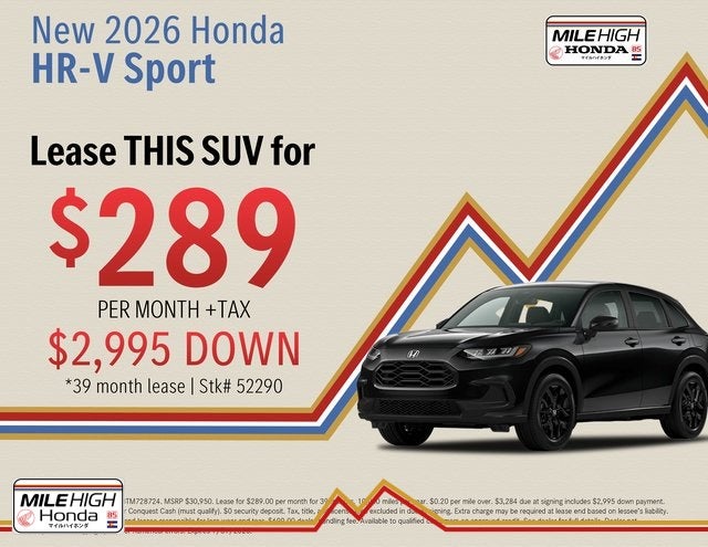 2026 Honda HR-V Sport