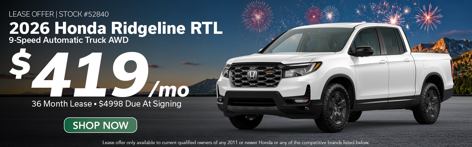 2026 Honda Ridgeline