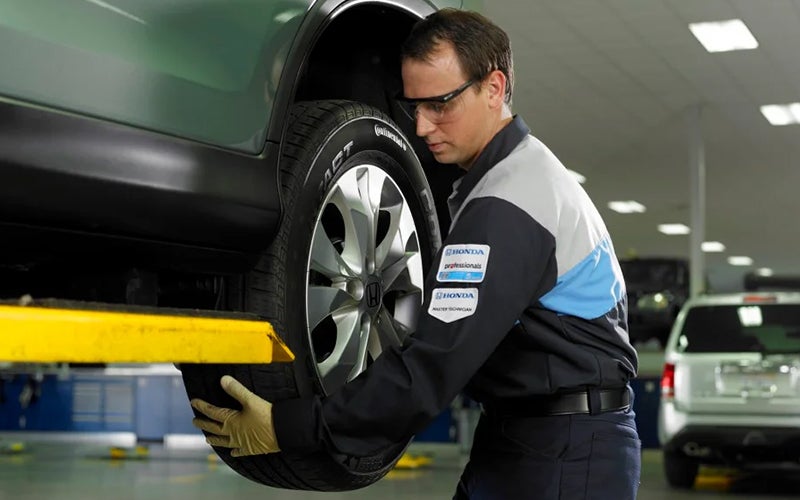 Alignment Check & Tire Tread Reading