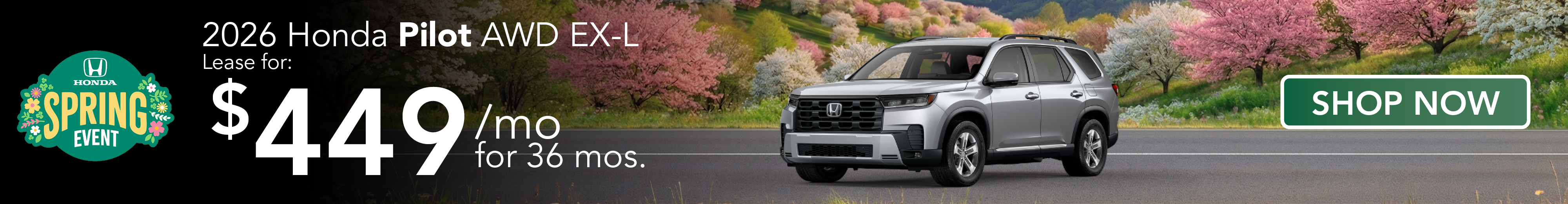 2026 Honda Pilot Offer